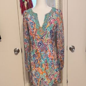 Lilly Pulitzer Multicolor Swirl Mini Dress